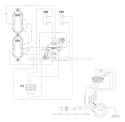 Page E Diagram and Parts List for 1971-0  Briggs and Stratton Generator